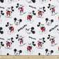 Disney Mickey Mouse Sketch Fabric Red 112 cm