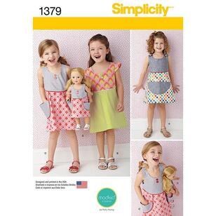 Simplicity Pattern 1379 Baby Coordinates  3 - 8