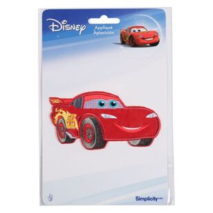 Simplicity Disney Cars McQueen Iron-On Motif Multicoloured