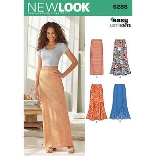 New Look Pattern 6288 Women's Skirt  8 - 20