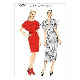 Vogue Sewing Pattern V9021 Misses' Dress White