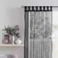 Mode Home Blush Tab Top Curtain Black 140 x 213 cm