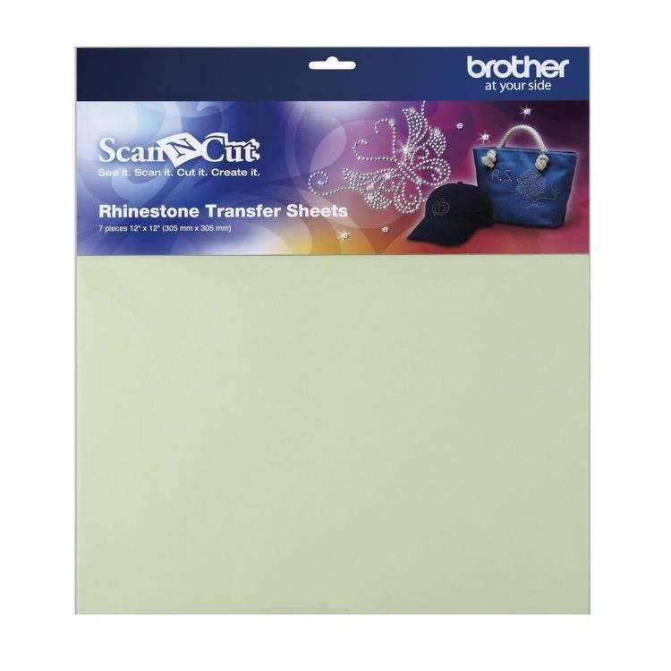 Brother Scan N Cut Rhinestone Trans Sheet Multicoloured