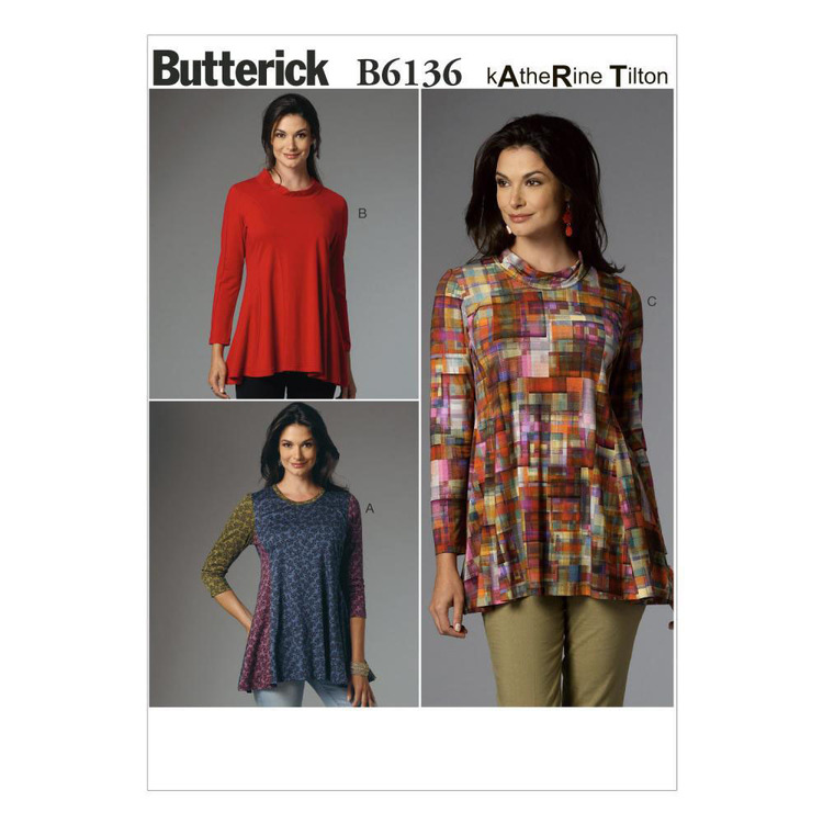 Butterick Pattern B6136 Misses' Tunic