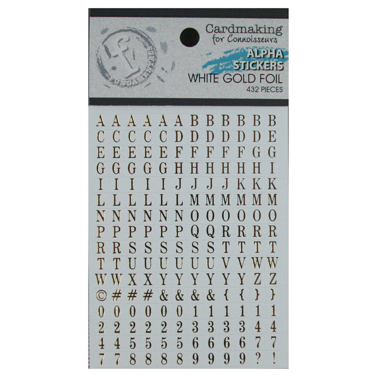 Fundamentals Alphabet Stickers