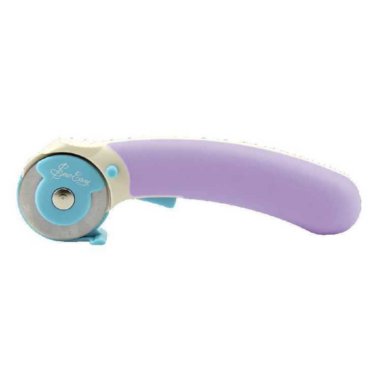 Sew Easy Rotary Cutter Soft Touch Lilac 45 mm