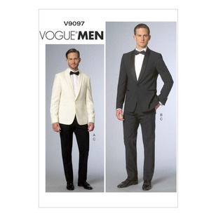 Vogue Pattern V9097 Men's Jacket & Pants