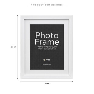 Frame Depot Icon 15 x 20 cm Frame White 15 x 20 cm