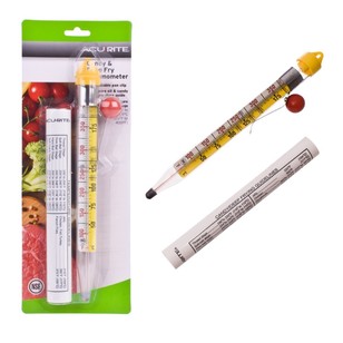 Acurite Deluxe Candy & Deep Fry Thermometer Silver