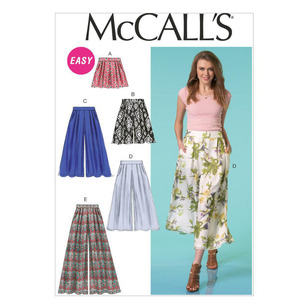 McCall's Sewing Pattern M7131 Misses' Shorts & Pants White