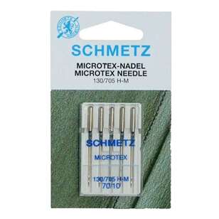 Schmetz Microtex Needle Silver