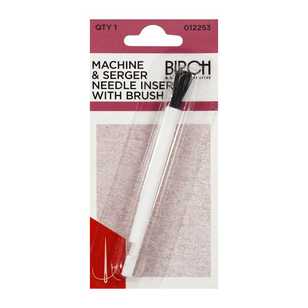 Birch Machine Needle Insert Serger Silver