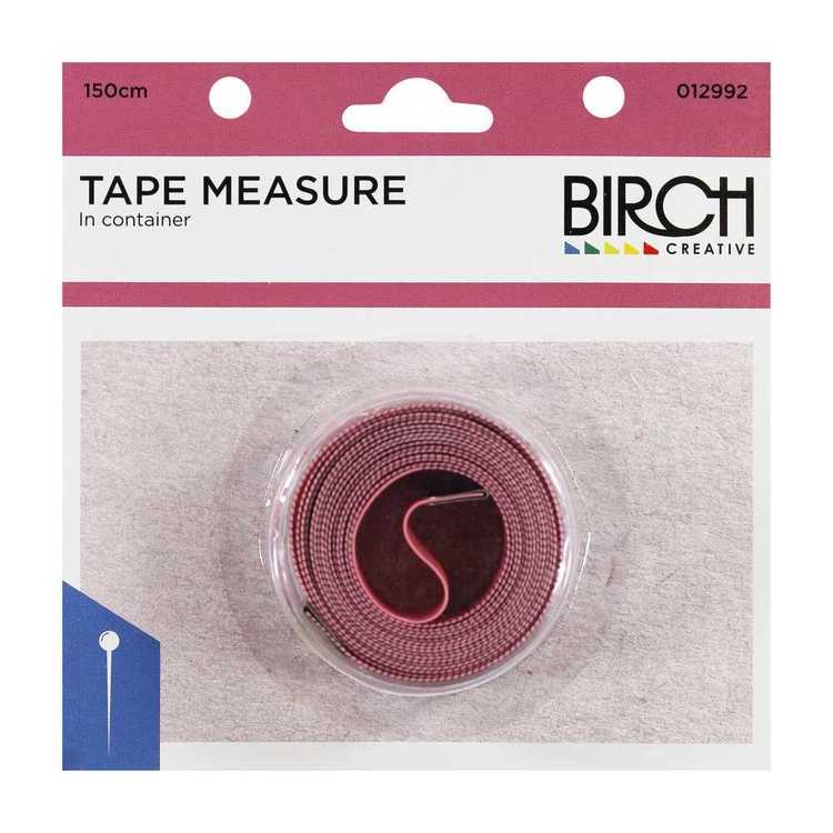 Birch Tape Measure & Container