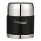 Thermos 500 mL Everyday Stainless Steel Food Jar Matte Black & Silver 500 mL
