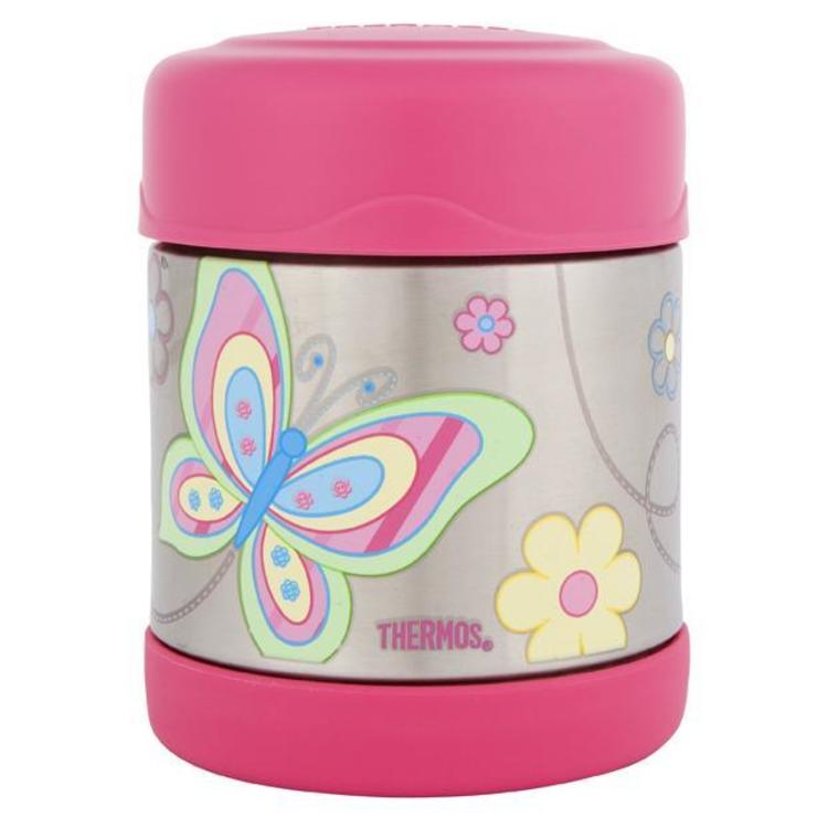 Thermos Funtainer Butterfly Food Jar Grey