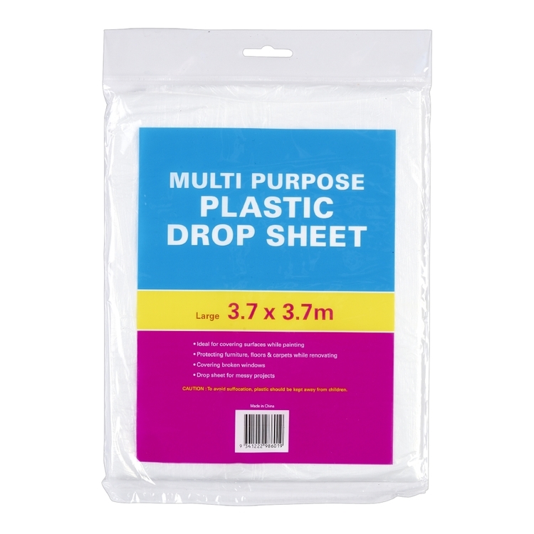 Plastic Drop Sheet Clear