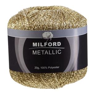 Milford Metallic Yarn 20 g Old Gold 20 g
