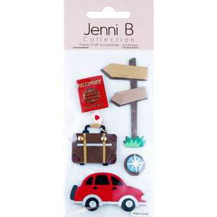 Jenni B Road Trip Stickers Multicoloured