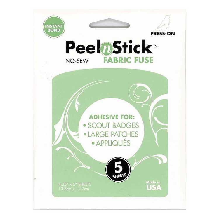 Birch Peel N Stick Fabric Fuse Sheet