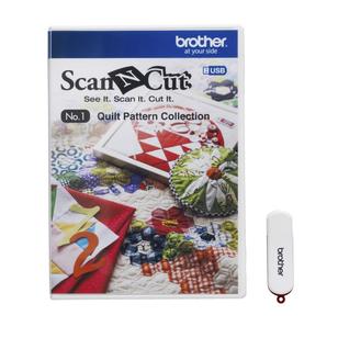 Brother Scan N Cut No.1 Quilt USB Multicoloured
