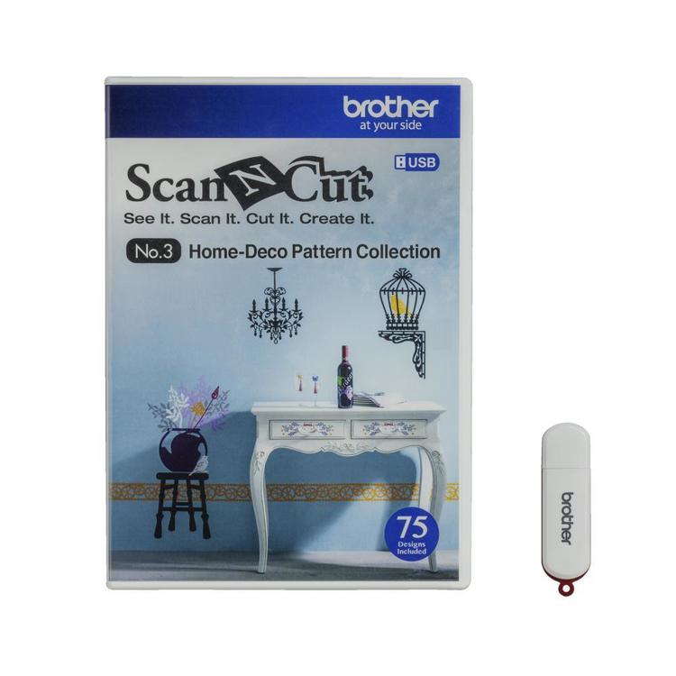 Brother Scan N Cut No.3 Home Decor USB Multicoloured