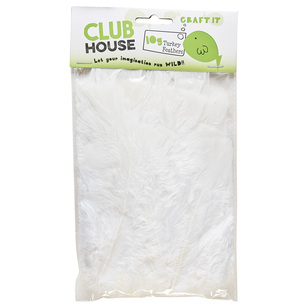 Club House Turkey Feathers White 10 g