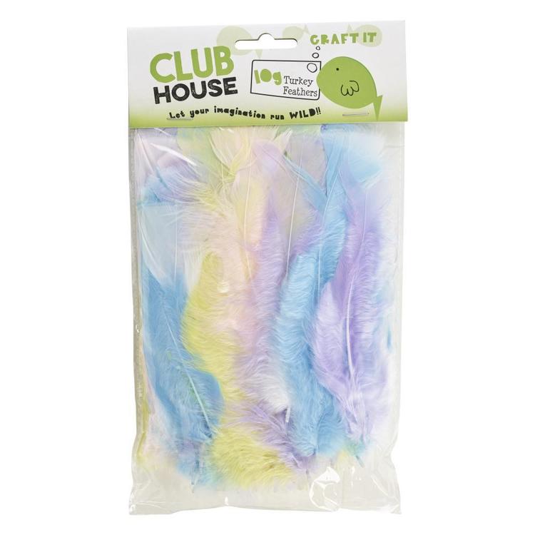 Club House Mixed Turkey Feathers