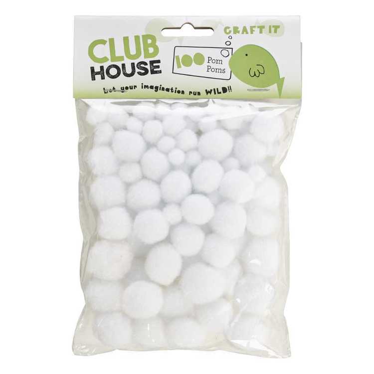 Club House Assorted Pom Poms 1