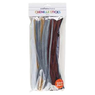 Crafters Choice Chenille Sticks Value Pack Animal 6 mm