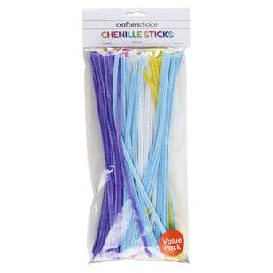 Crafters Choice Chenille Sticks Value Pack Pastel 6 mm
