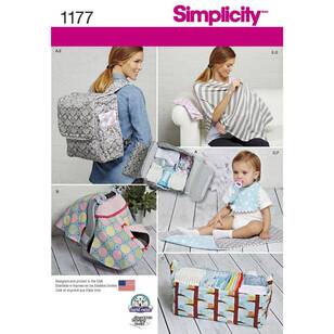 Simplicity Pattern 1177 Accessories For Babies