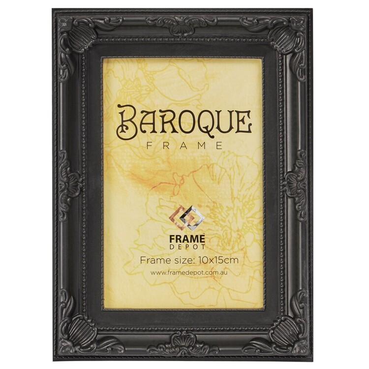 Frame Depot Baroque Frame Black