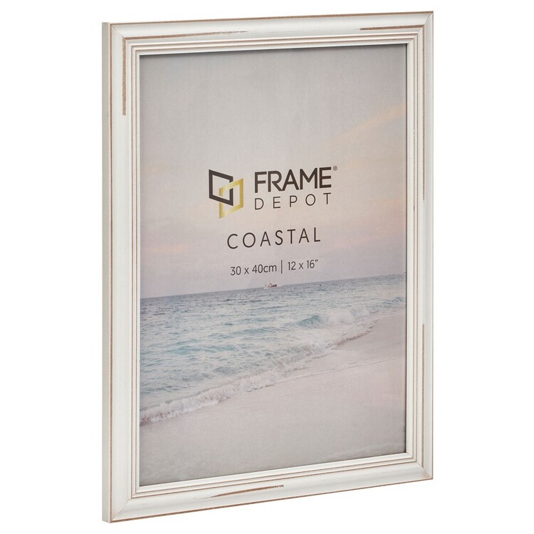 Frame Depot Distressed Wooden 30 x 40 cm Frame Natural