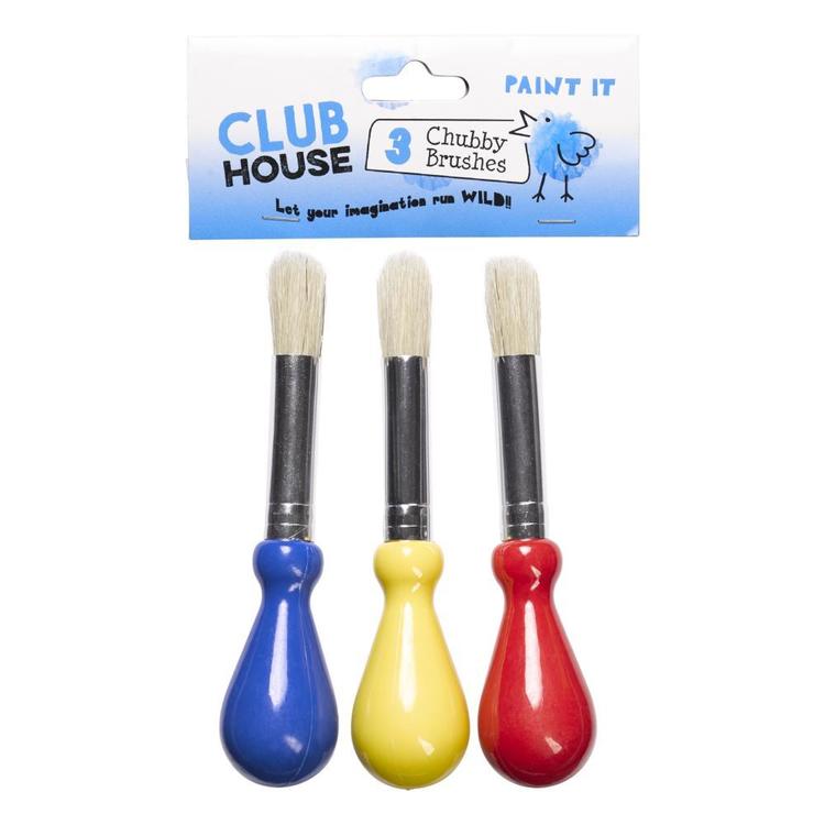 Club House Kids Chubby Brushes