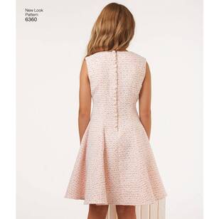 New Look Pattern 6360 Girls' Sized For Tweens Dress