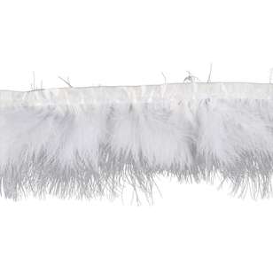 Simplicity Feather Trim White 76 mm