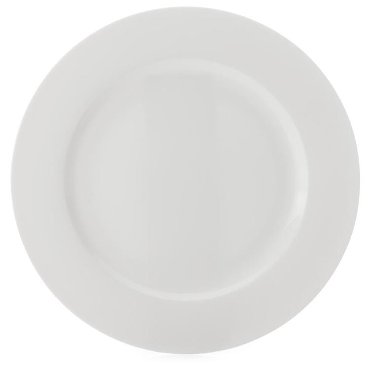 Casa Domani Pearlesque Rim Side Plate White