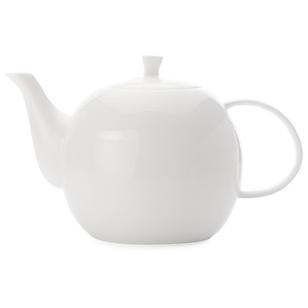 Casa Domani Pearlesque Teapot White
