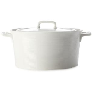 Casa Domani Evolve Round Casserole Dish White 2.6 L
