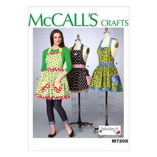 McCall's Pattern M7208 Misses' Aprons & Petticoat Miss