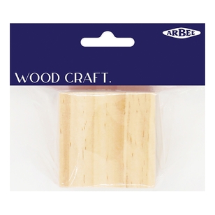 Arbee Wood Craft Cube Natural 50 mm