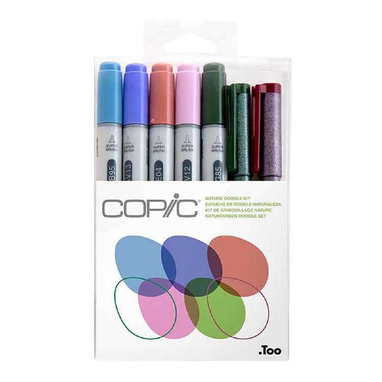 Copic Ciao Doodle Kit 7 Pack Nature