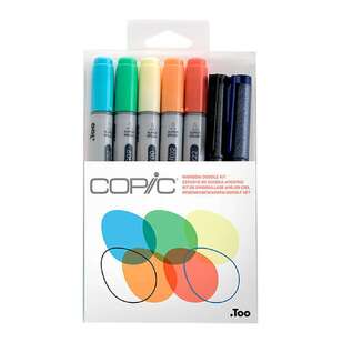 Copic Ciao Doodle Kit 7 Pack Rainbow
