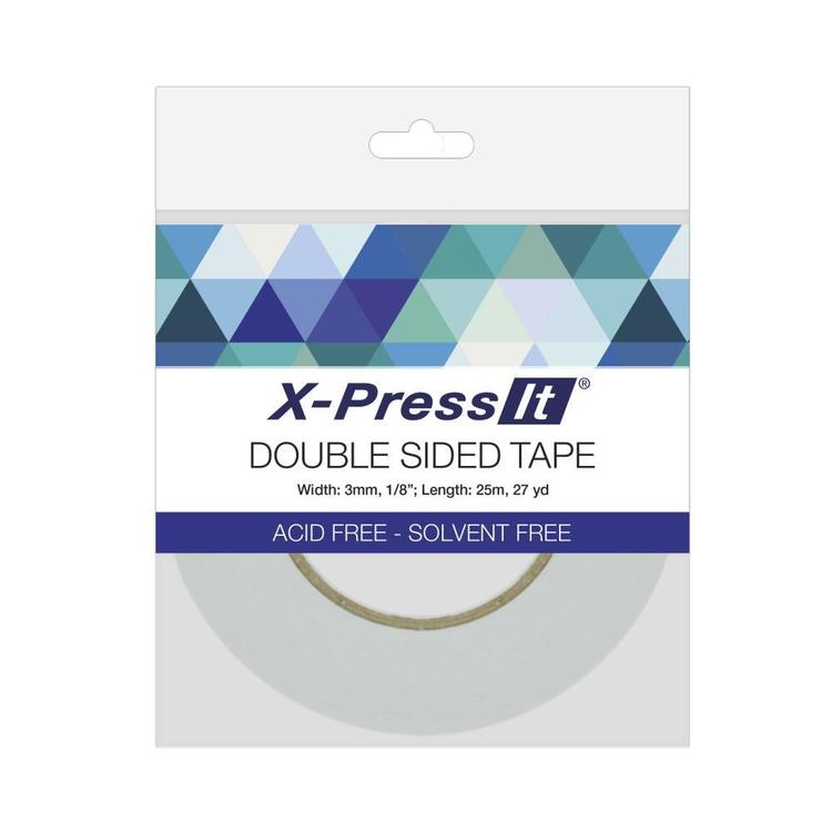 X-Press It 25 m Double-Sided Tape White 3 mm