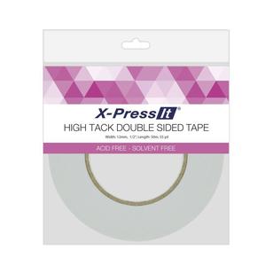 X-Press It 50 m High Tack Double-Sided Tape White 6 mm