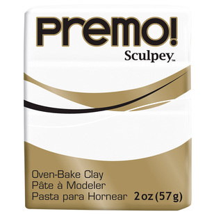 Sculpey Premo Oven Bake Clay White 56 g