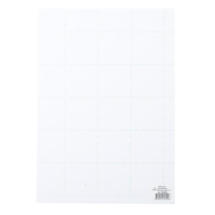 Crafters Choice Self Adhesive Foam Core Sheet White A2