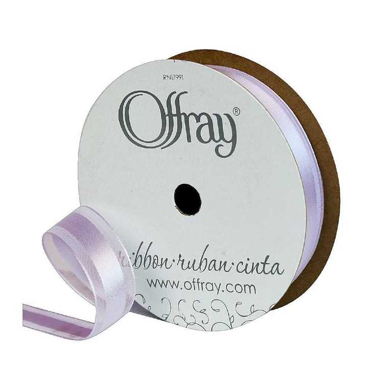 Offray Garbo Ribbon Lilac Mist