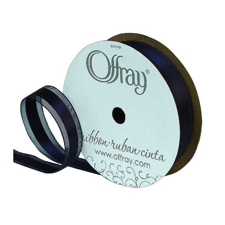 Offray Garbo Ribbon Navy 15 mm x 2.7 m