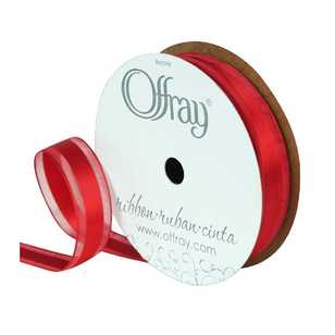 Offray Garbo Ribbon Red